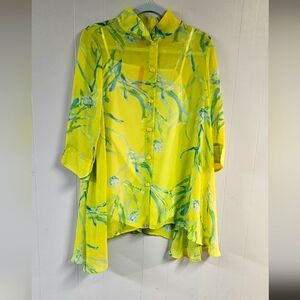 IC By Connie K Floral Two Piece Top, New